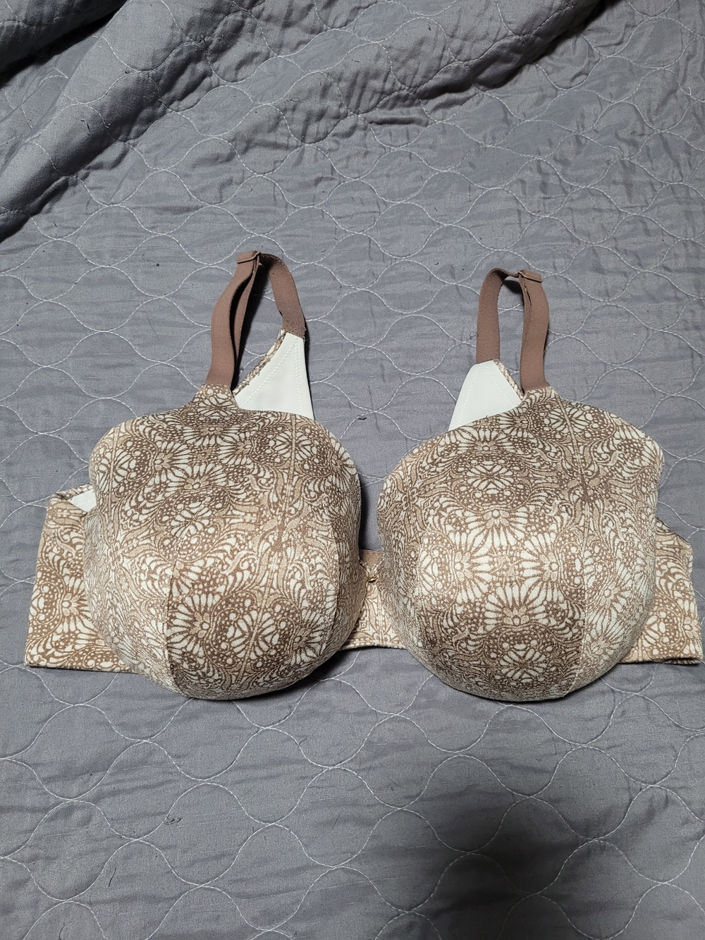 Cacique Lane Bryant Back Smoother Lightly Lined Full Coverage Bra 40D